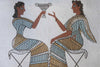 Mosaico antigo - compartilhe uma bebida