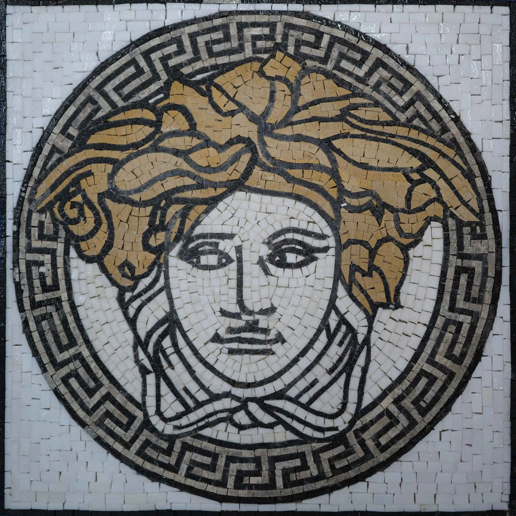 Древняя мозаика - Versace Medusa