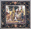 Scena antica del Giudizio di Paride Idee per la progettazione del mosaico