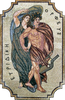 Orfeo y Eurídice - Arte Mosaico Griego