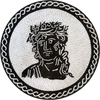 Mosaici personalizzati - Il ritratto di Hera