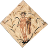 DEMETER Mosaico della dea del raccolto