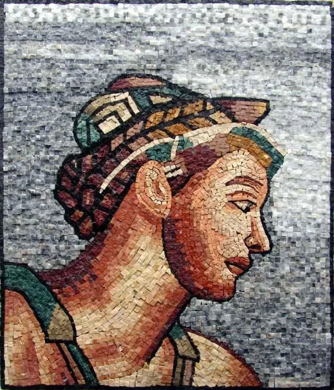 Sibila Eritreia Michelangelo Mosaico