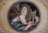 Arte del mosaico - Il ritratto di Apollo