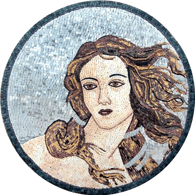 Mosaic Art - The Portrait of Venus