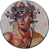 Mosaico Dio greco Mosaico