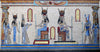 Mural de mosaico - Elusivo Salón Egipcio