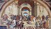 Escuela Rafael de Atenas - Reproducción de arte mosaico