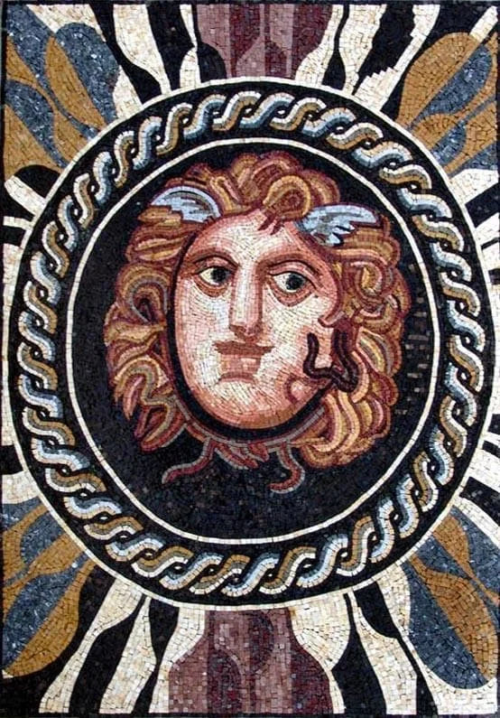 Mosaicos del Dios Romano Vulcano