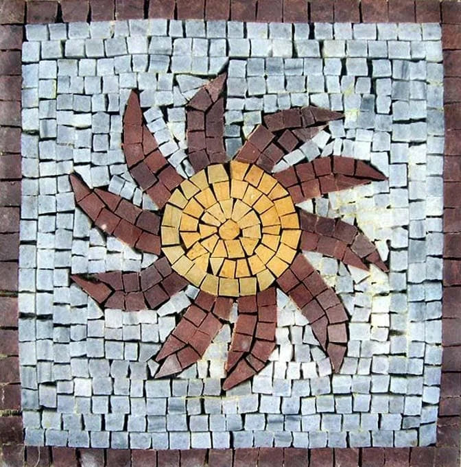 Solaris - Art de la mosaïque du soleil | Mozaïco