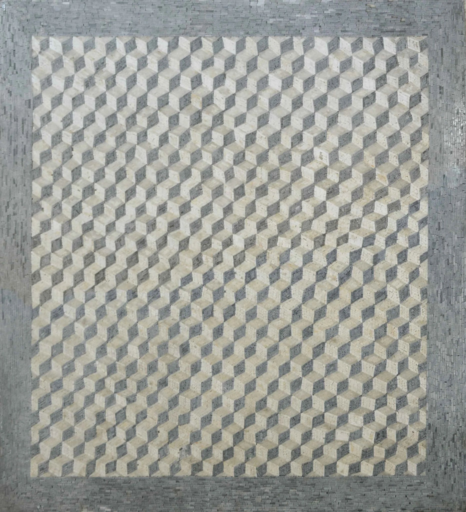 Papel de Parede Mosaico Geométrico - Gina