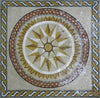 Saria II - Compass Mosaic Starburst