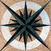 Doris - Diseño de mosaico de brújula | Mozaico