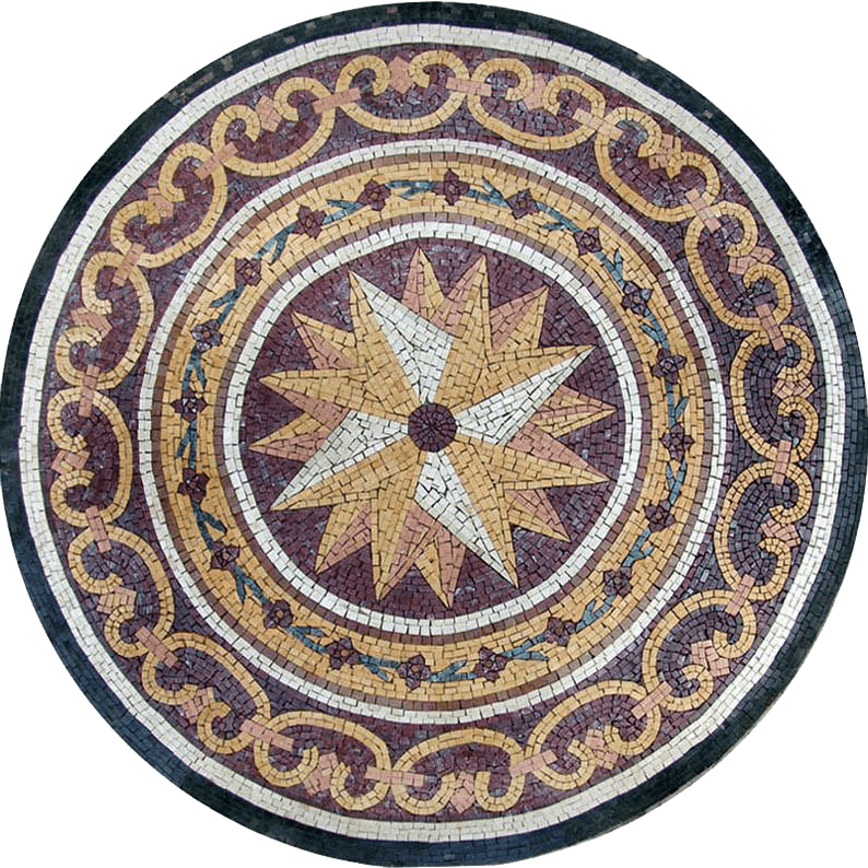 Steorra - arte em mosaico geométrico