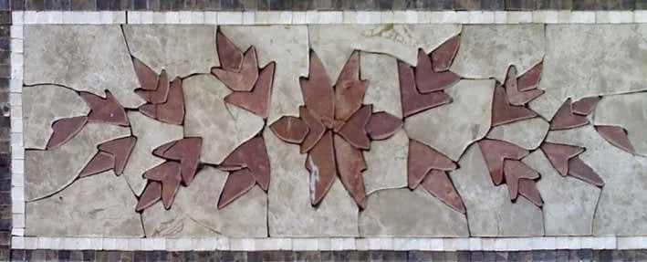 Diseño de mosaico de borde - Petaliv