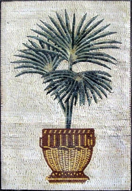 Botanica Plant Handmade Mosaic Art