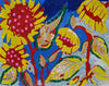Contemporary Mosaic - Sunflowers