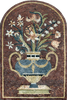 Floral Mediterranean Mosaic Art
