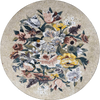 Arte de mosaico floral - El medallón surtido