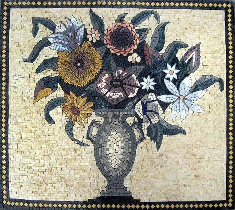 Flower Mosaic - Gerbera Vase