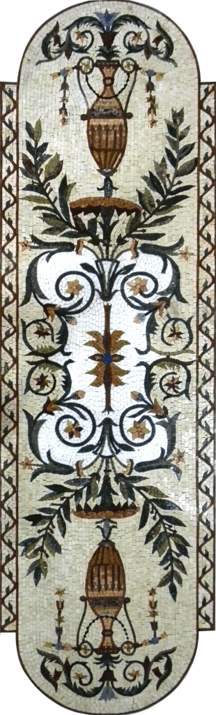 Arte em mosaico de jardim - Estée