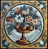 Arte em mosaico - frutas e flores