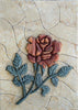 Azulejos de arte em mosaico - pétala de flor 3D