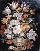 Arte em mosaico - Decorativos florais