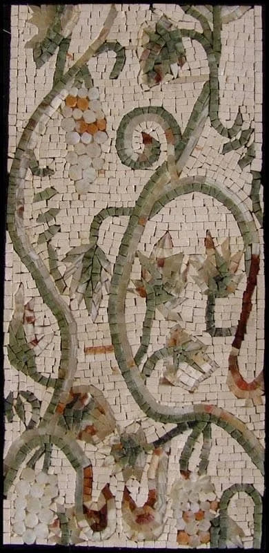 Mosaic Designs - Grapes and Leafs