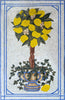 Disegni a mosaico - Albero di limone marocchino