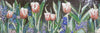 Мозаичные узоры - сюрреалистический тюльпан