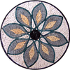 Mosaic Flower Medallion - Valeria