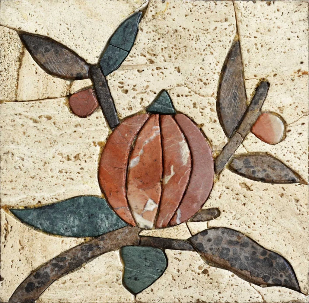 Motivi a mosaico- Zucca