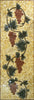 Arte em mosaico - vinhas penduradas