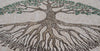 Eternal Tree of Life: Mosaic Tile Art
