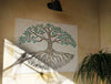 Eternal Tree of Life: Mosaic Tile Art
