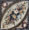 Patrón de mosaico de mosaico - Paisley