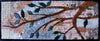 Mosaic Wall Art - Leaves On Twig