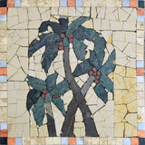 Arte de la pared del mosaico - Pietradura Arecaceae