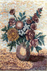 Mosaic Wall Art - Rose and Sunflower