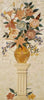Pietra Dura - Motifs de mosaïque de carreaux floraux