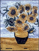 Sunflowers-Van Gogh Mosaic Reproduction