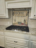 Cucina de mosaico personalizada - Protector contra salpicaduras de cocina