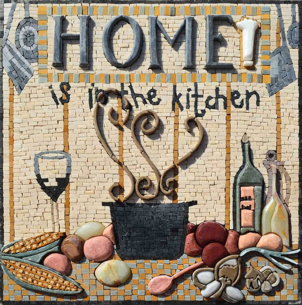 Mosaici personalizzati - Vinatge Cucina