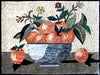 Maçã Tigela Fruta Mosaico Arte | Alimentos e Bebidas | mosaico