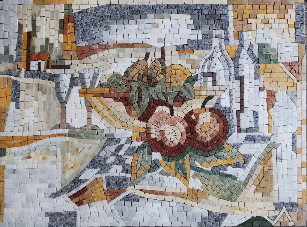 Pomovino - Obra de mosaico de vino | Alimentos y Bebidas | Mozaico