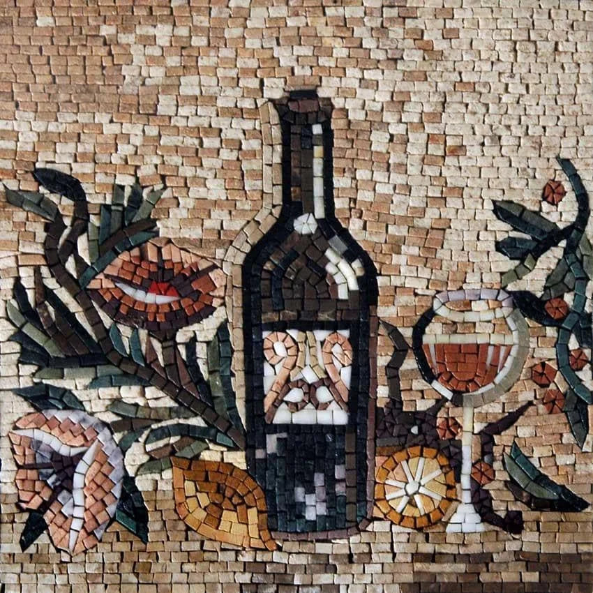 Vino Astratto - Мозаичное вино | Еда и напитки | Мозаико