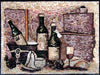 Diseños de mosaico: vino caprichoso
