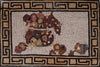 Placa para salpicaduras de cocina de mosaico - Bayas