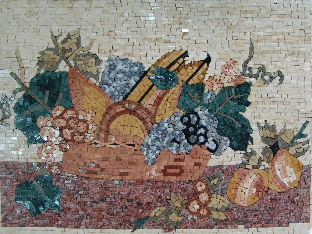 Backsplash de cozinha em mosaico - Colorato Frutta